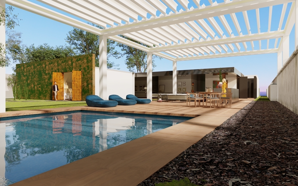 Louvered Pergola