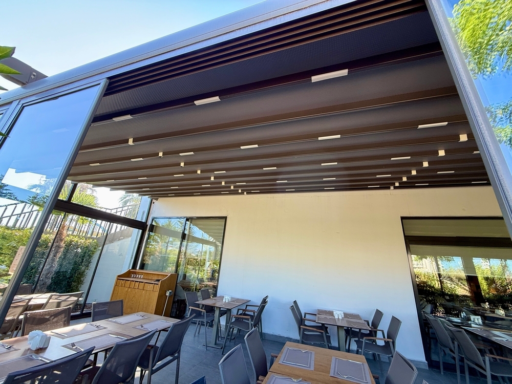 Louvretec Retractable Opening Roof System