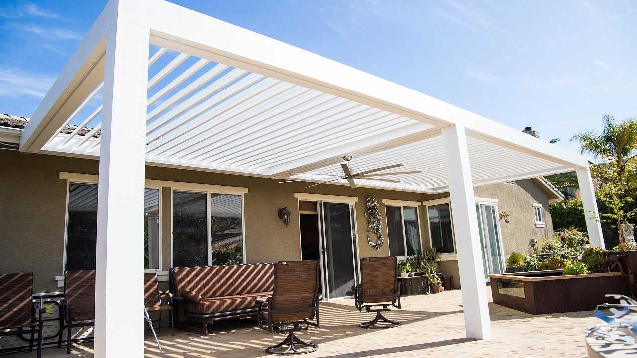 louvered patio cover