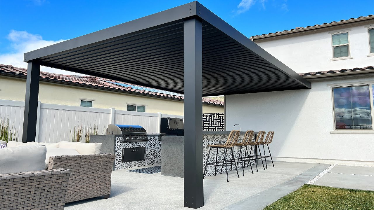 Aluminum patio covers