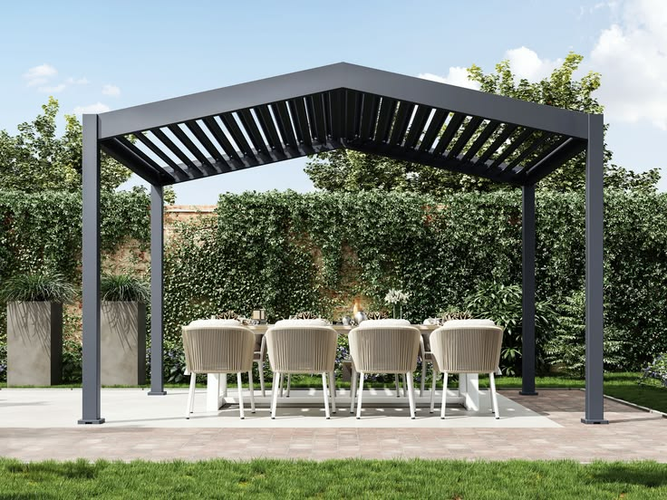 Louvered Pergola