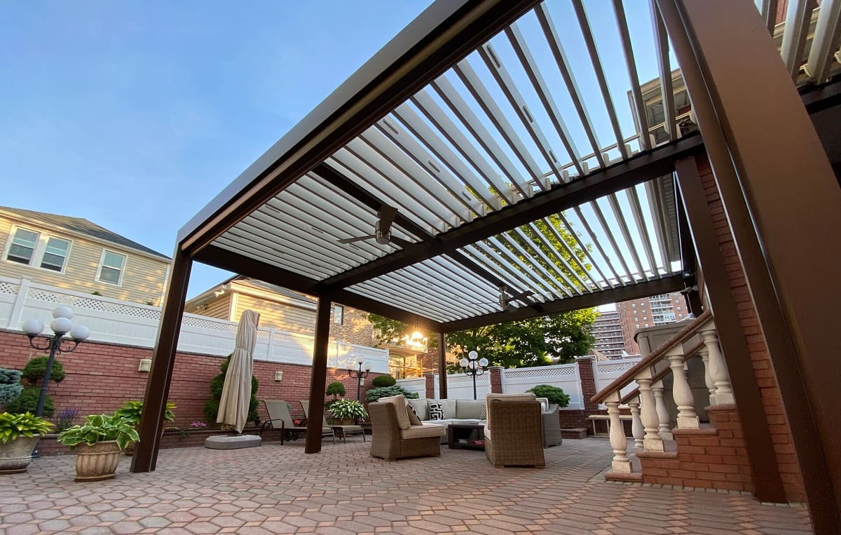 Louvered Pergola
